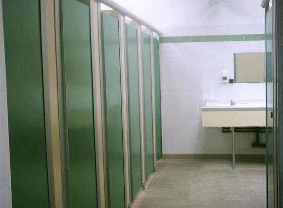 Sanitaires vert